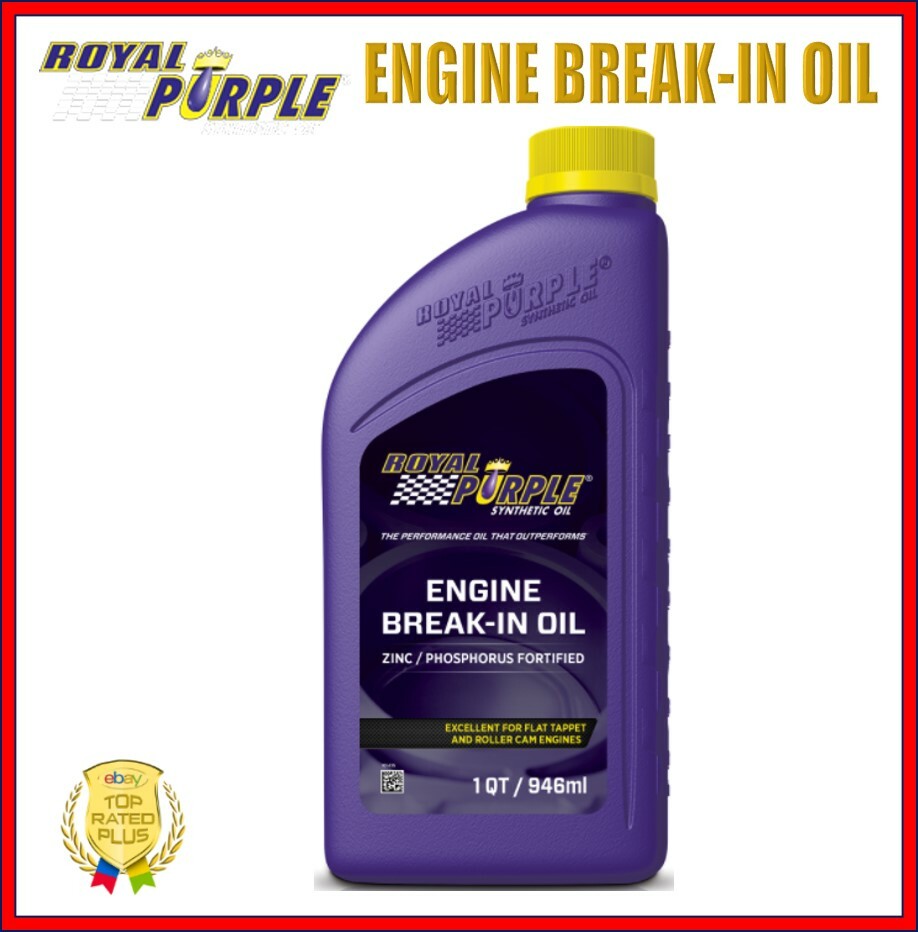 Royal Purple Synthetic 10W-30 Engine Break-In Oil 1-Qt. Bottle Set of 1 11487