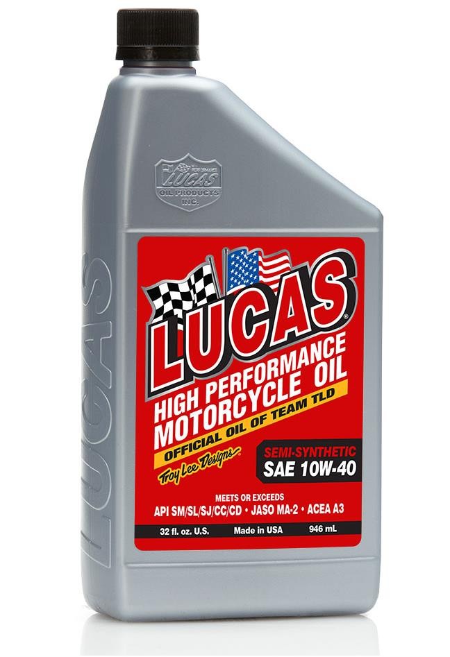 Lucas Oil High Performance Synthetic Oil – 10W40 – 1qt. – 10793