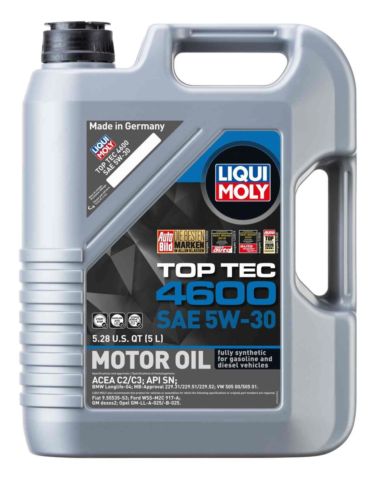 10 Liters Engine Motor Oil Liqui Moly Premium Fully Synthetic SAE 5W-30