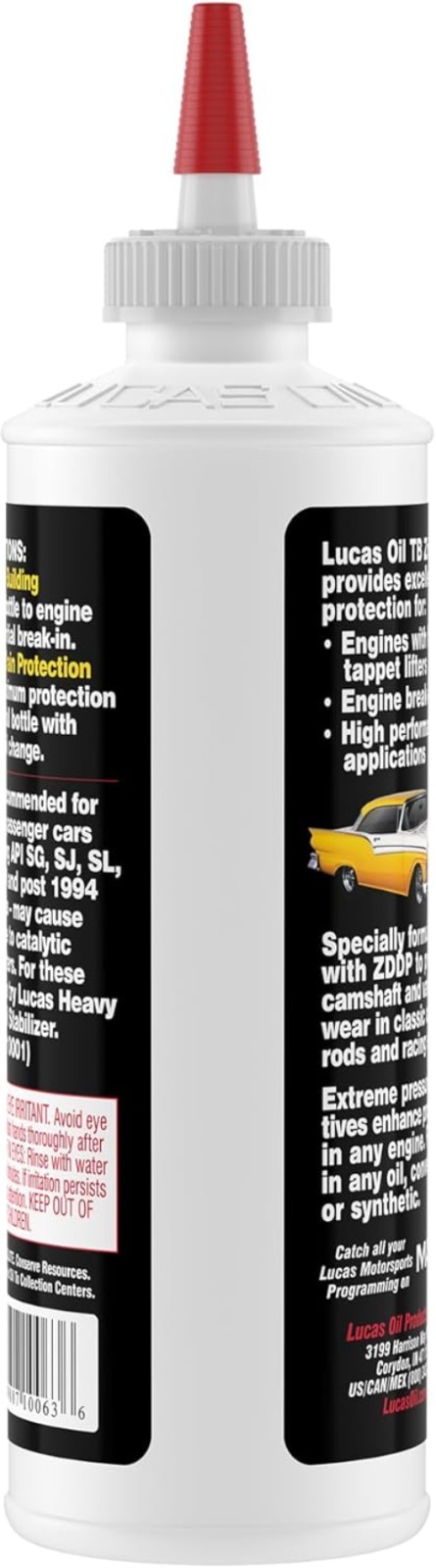 16 Ounce Universal Engine Break-In Oil Additive with Extreme Pressure Protection
