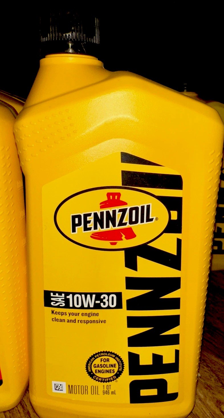 Pennzoil 10W-30 Motor Oil, 1 Quart 1 Qt, Amber/Brown Super Deal
