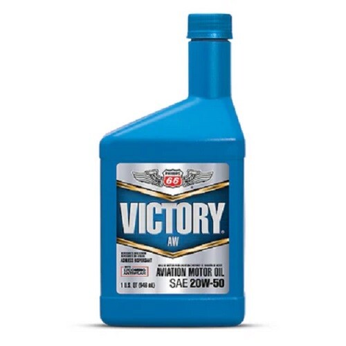 Phillips 66 Aviation Motor Oil SAE VICTORY 20W-50 – 1 Quart