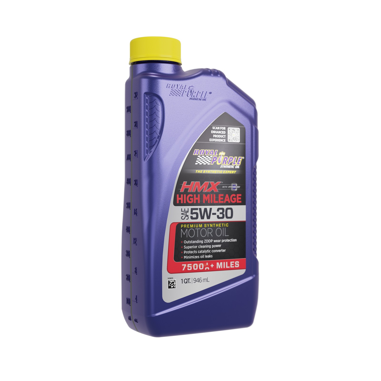 Royal Purple HMX SAE 5W-30 High-Mileage Synthetic Motor Oil