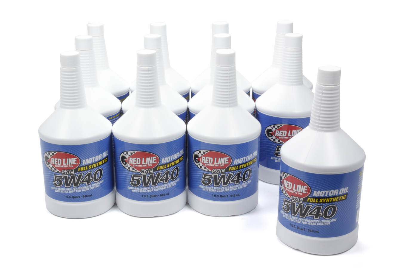 Redline 15404 Synthetic 5W40 Motor Oil Case of 12