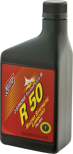 KLOTZ R50 Racing Synthetic Techniplate Pre-Mix 2T 2-Stroke Cycle Engine Oil 16oz
