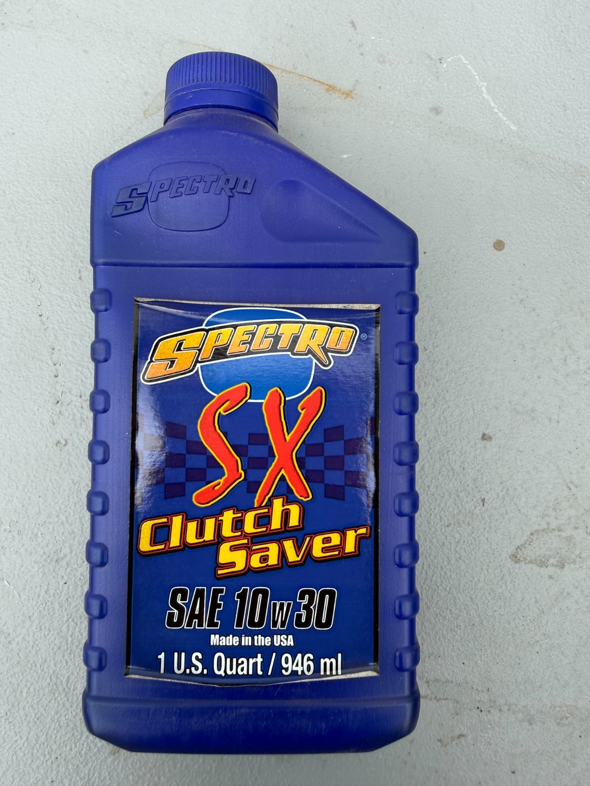 Spectro Performance Oils PREMIUM SX CLUTCH SAVER 10W30 1 QT R.SXCLUTCH