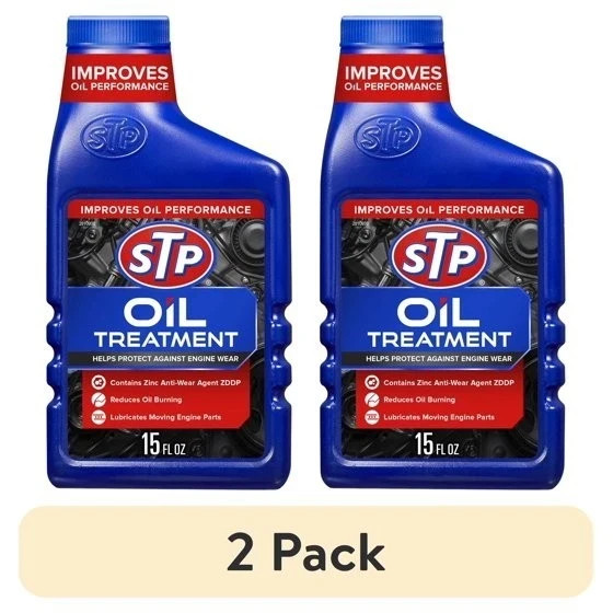 STP High Viscosity Oil Treatment (15 fluid ounces) Pack of 2