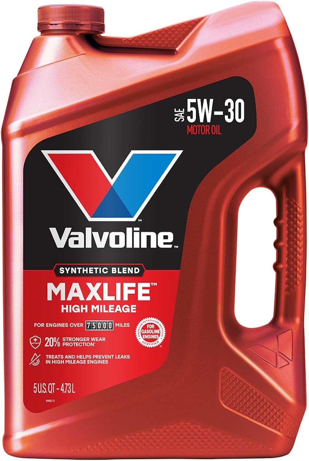 15 Quarts High Mileage Motor Oil with Added Detergents for Engine Cleanliness