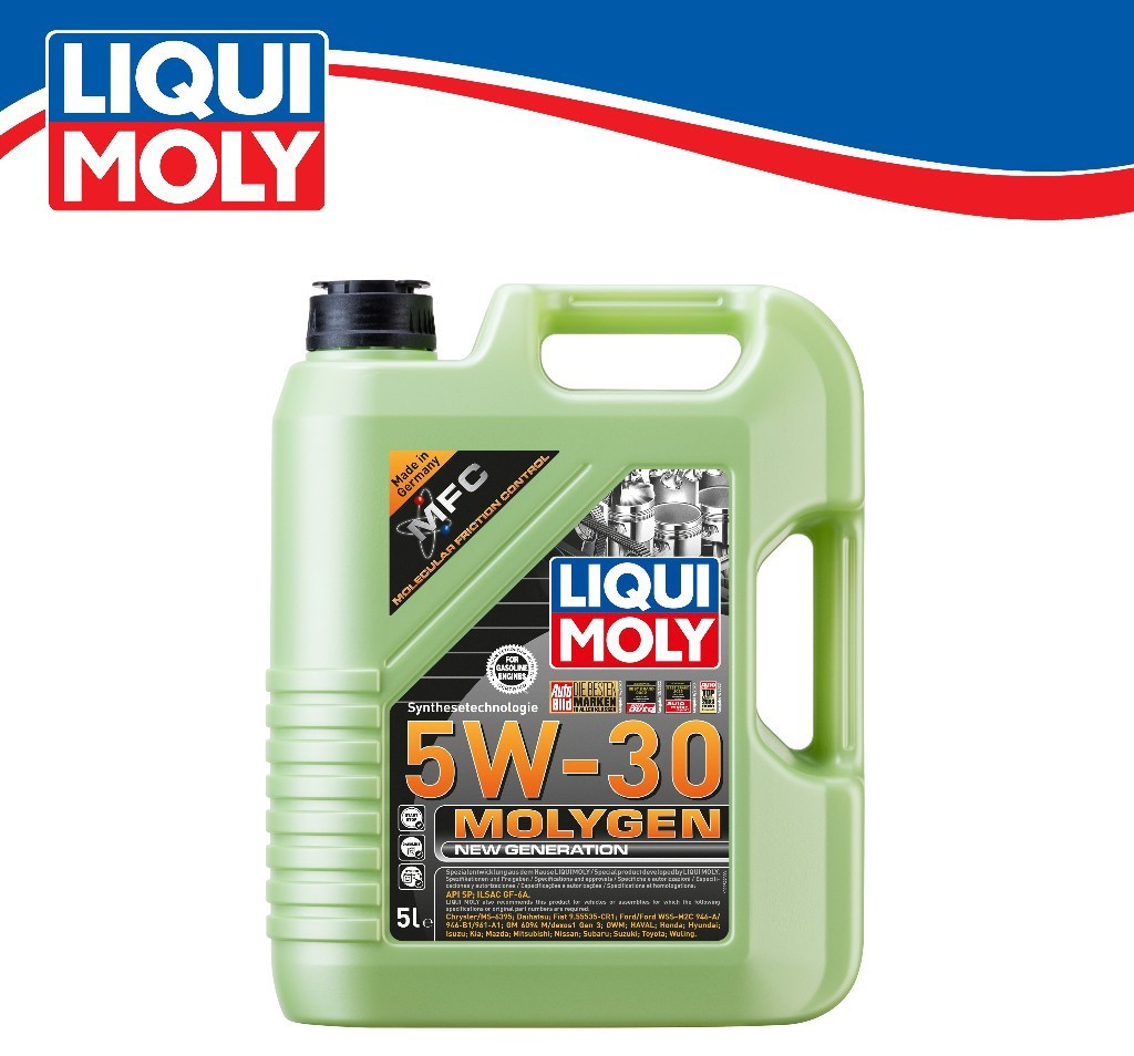 [BIG SALE] LIQUI MOLY 20228 Molygen New Generation 5W-30; 5 Lite