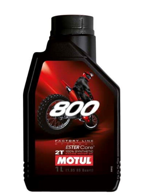 Motul 800 2T FL Off Road 1L Factory Line 2-Stroke Oil Scooter Simson Full Cross