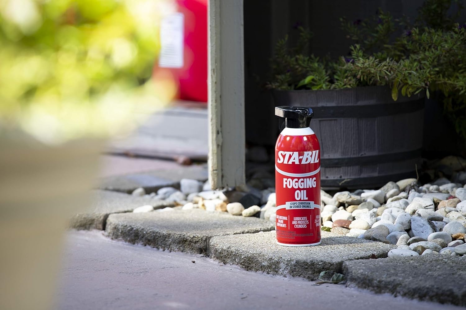 Motorcycle Maintenance: 12 oz STA-BIL Fogging Oil – Prevents Corrosion & Damage