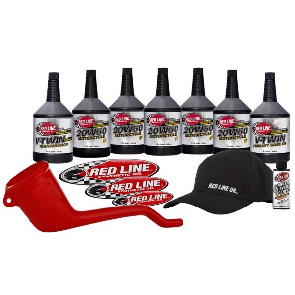 Red Line® 90226 – V-Twin 20W50 Powerpack Kit for Harley Davidson