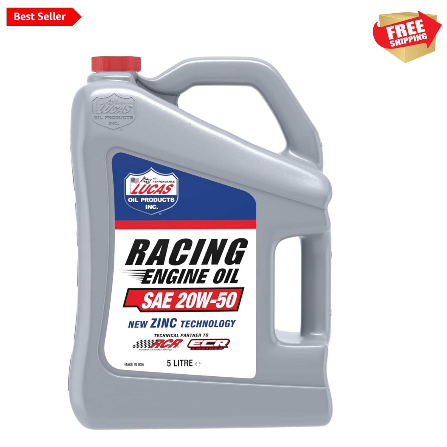 High Zinc Fortified SAE 20W-50 Racing Oil – Boost Horsepower & Performance