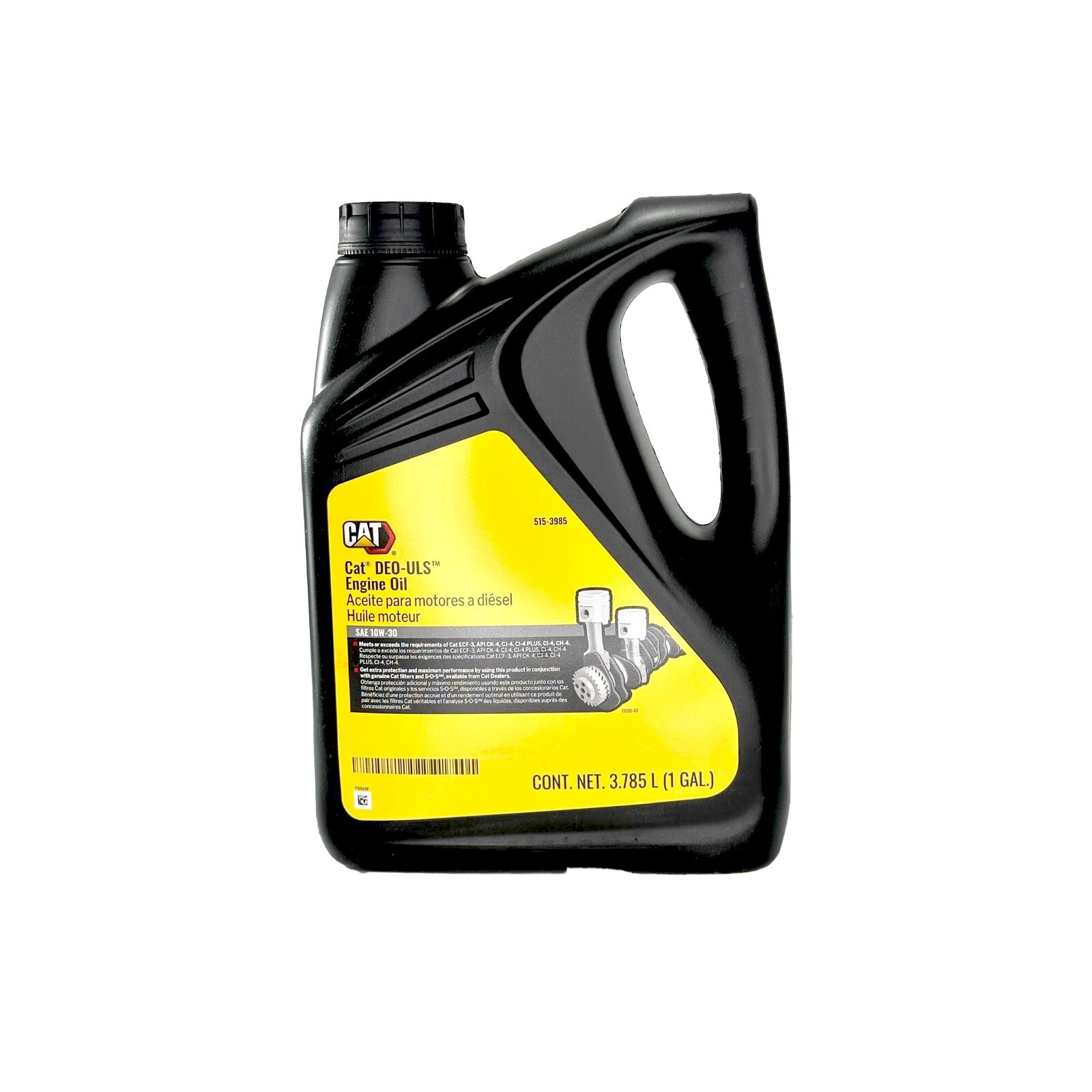 Cat 515-3985 DEO-ULS 10W-30 | Diesel Engine Oil Ultra-Low Sulfur, 1 Gal.