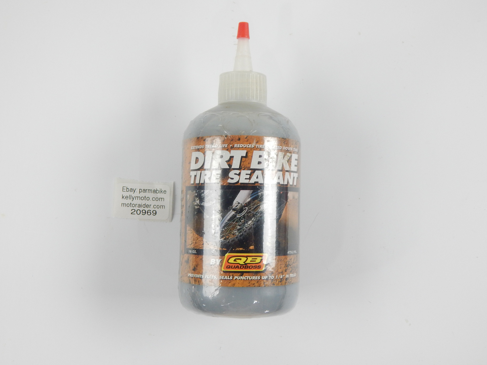 QB QUADBOSS DIRT BIKE MOTORCYCLE TIRE SEALANT 16 Oz. (473.2ml) 530848