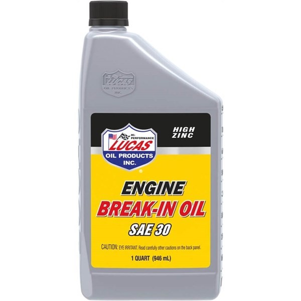 Lucas Oil SAE 30 Engine Break-In Oil | 1 Quart