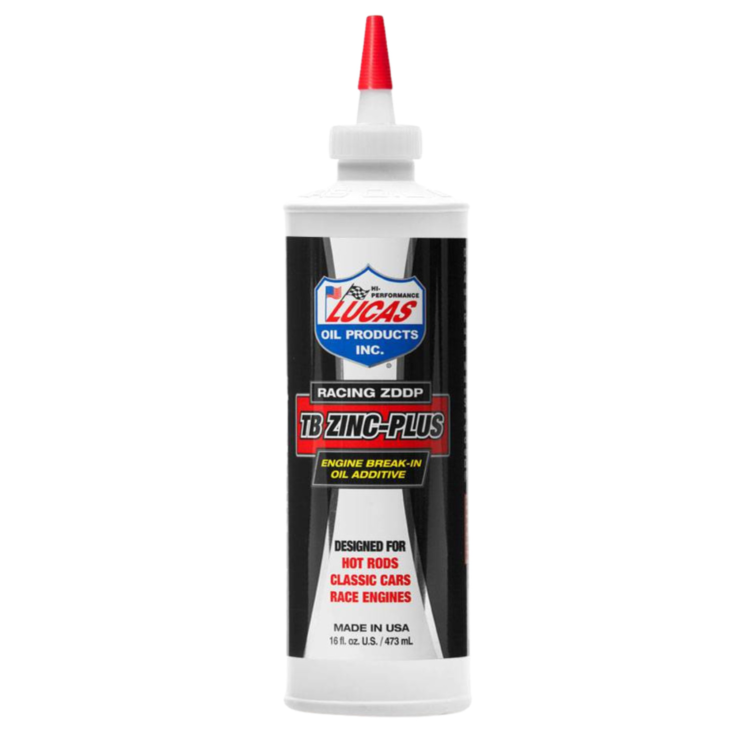 Lucas Oil 10063 TB Zinc-Plus Engine Break-In Oil Additive 16 oz (Pack of 4)