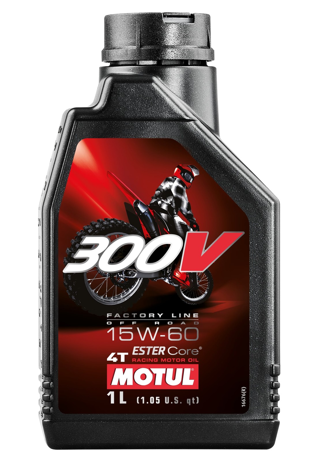 Motul 300V 4T FL Off Road 15W-60 4-Stroke High Performance Engine Oil 1L