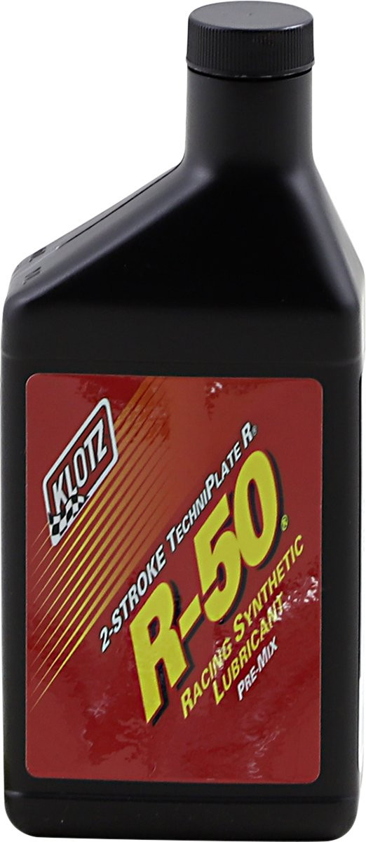 Klotz R-50 Racing TechniPlate Synthetic 2-Stroke Premix Oil 1 Pint (KL-102)