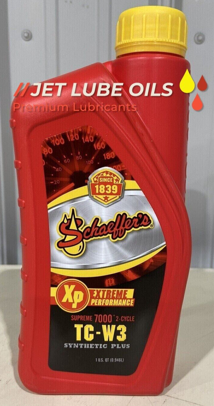 Schaeffer’s Oil Supreme 706 Synthetic Plus 2-Cycle TC-W3 1 quart