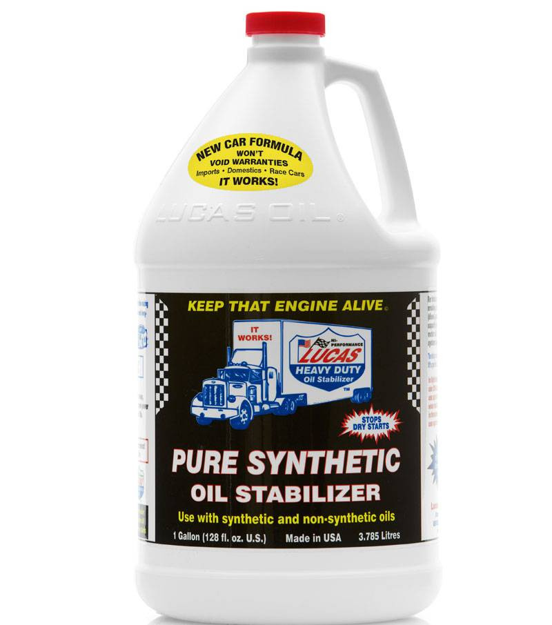 [FLASH SALE] LUCAS OIL 10131 Pure Synthetic Oil Stabilizer; Gallon – 3 PACK