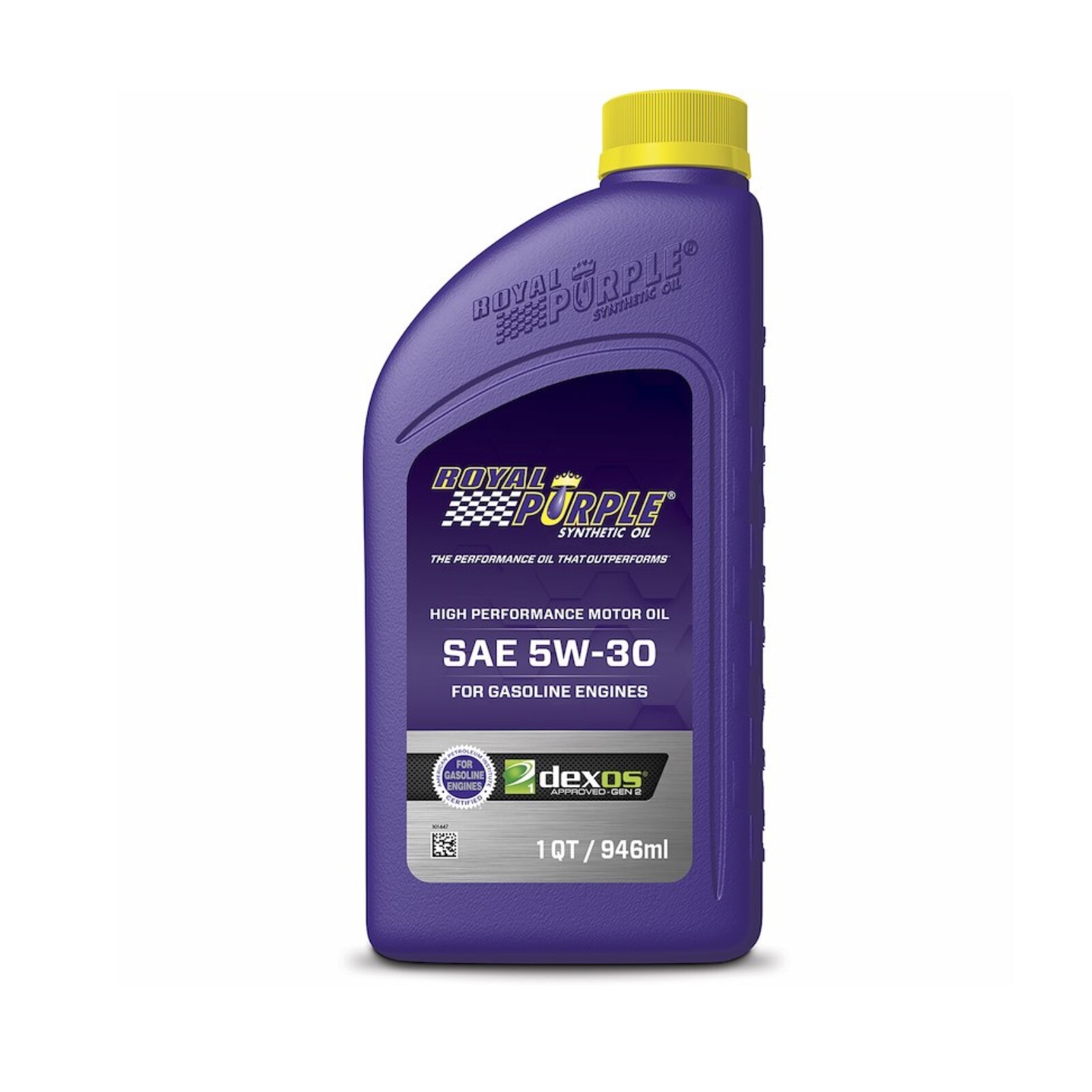 Royal Purple Multi-Grade 5W-30 High Performance Motor Oil 5 Qt Jug & 1 Qt Bottle