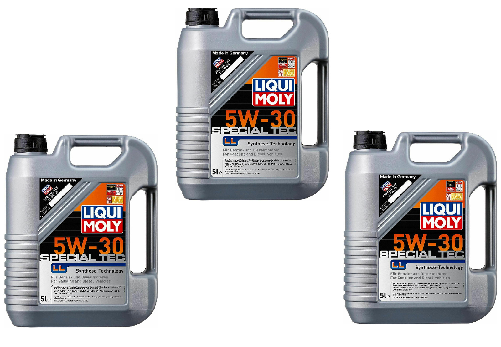 x15 LITER PACK SPECIAL TEC LL 5W-30 DIESEL GAS Engine Motor Oil For BMW Mercedes