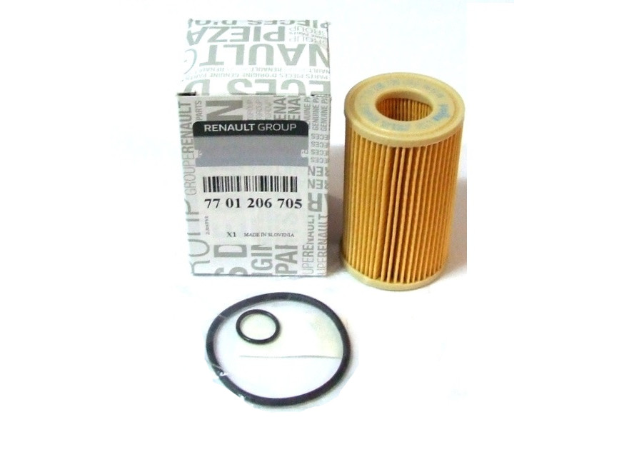 Original RENAULT 7701206705 Oil Filter Clio II Kangoo Thalia I Twingo I New