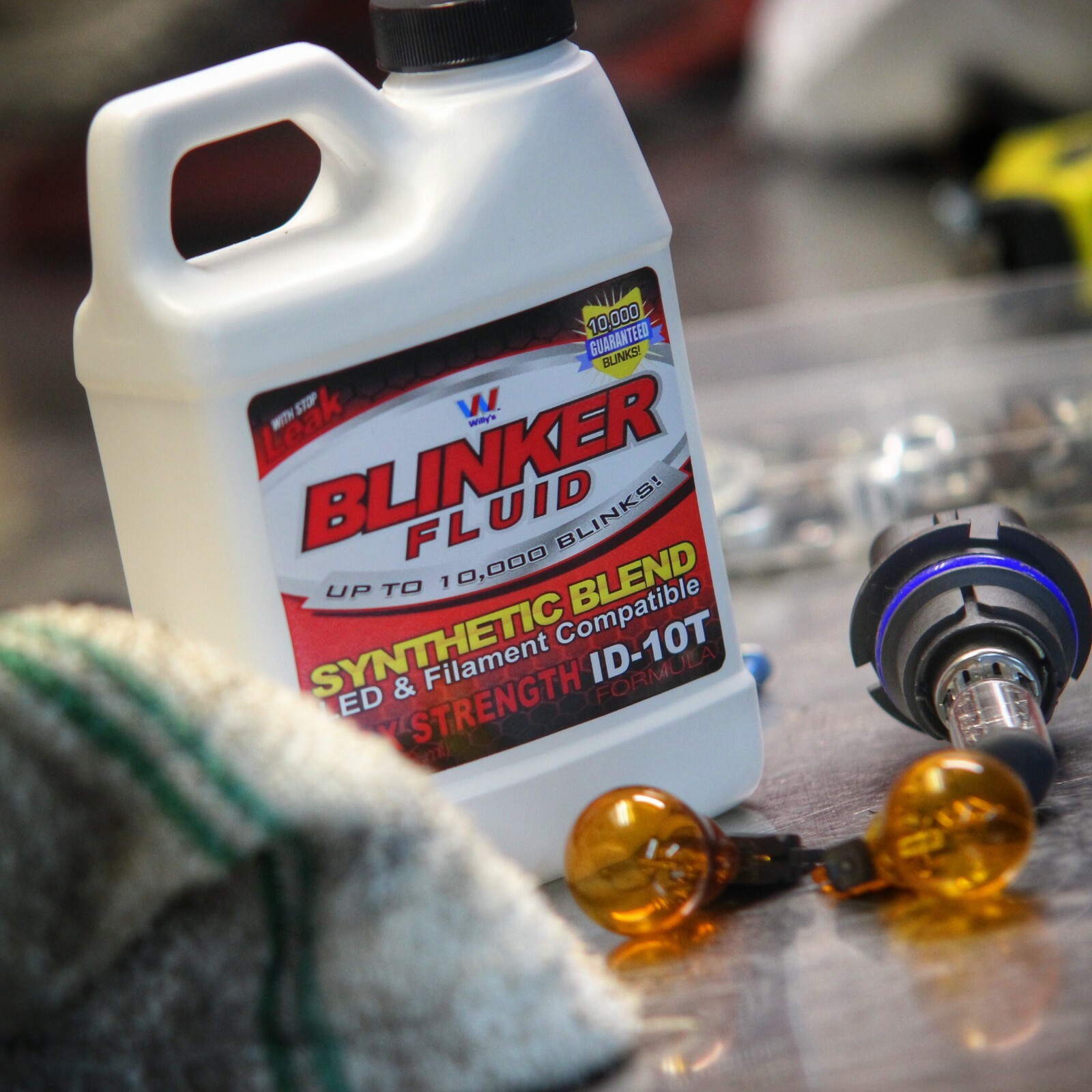Blinker Fluid – Gag Gift Bottle