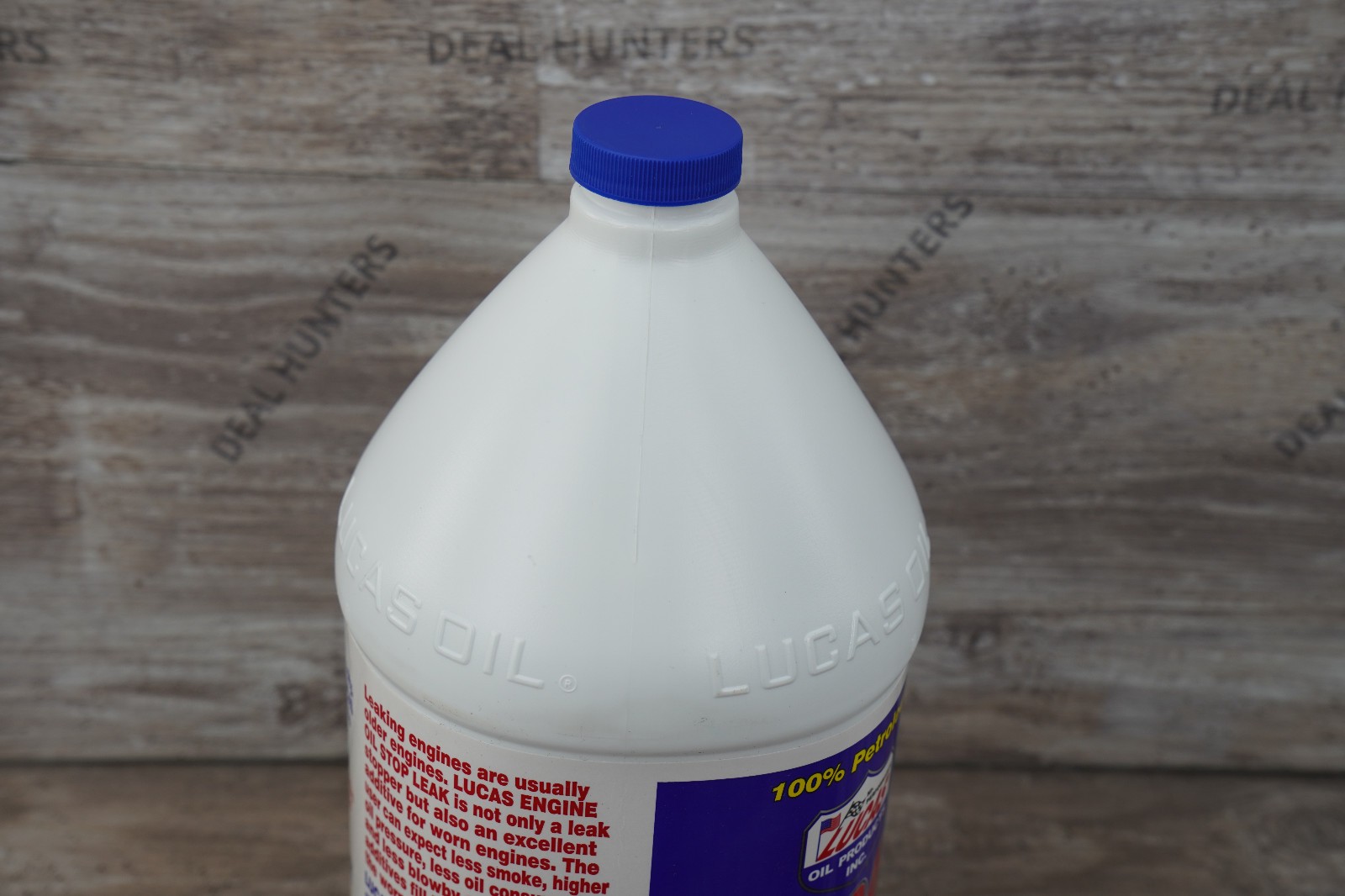 Lucas Oil 10279 Engine Oil Additives, Engine Oil Stop Leak, Gallon Size Bottle