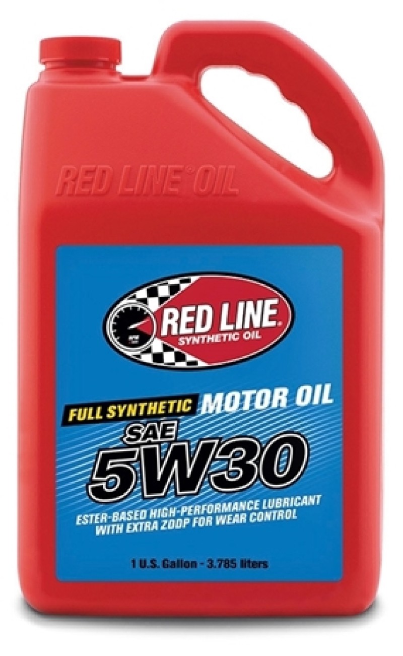 Red Line 5W30 Motor Oil Gallon Full Synthetic Engine Oil for Gasoline Engines