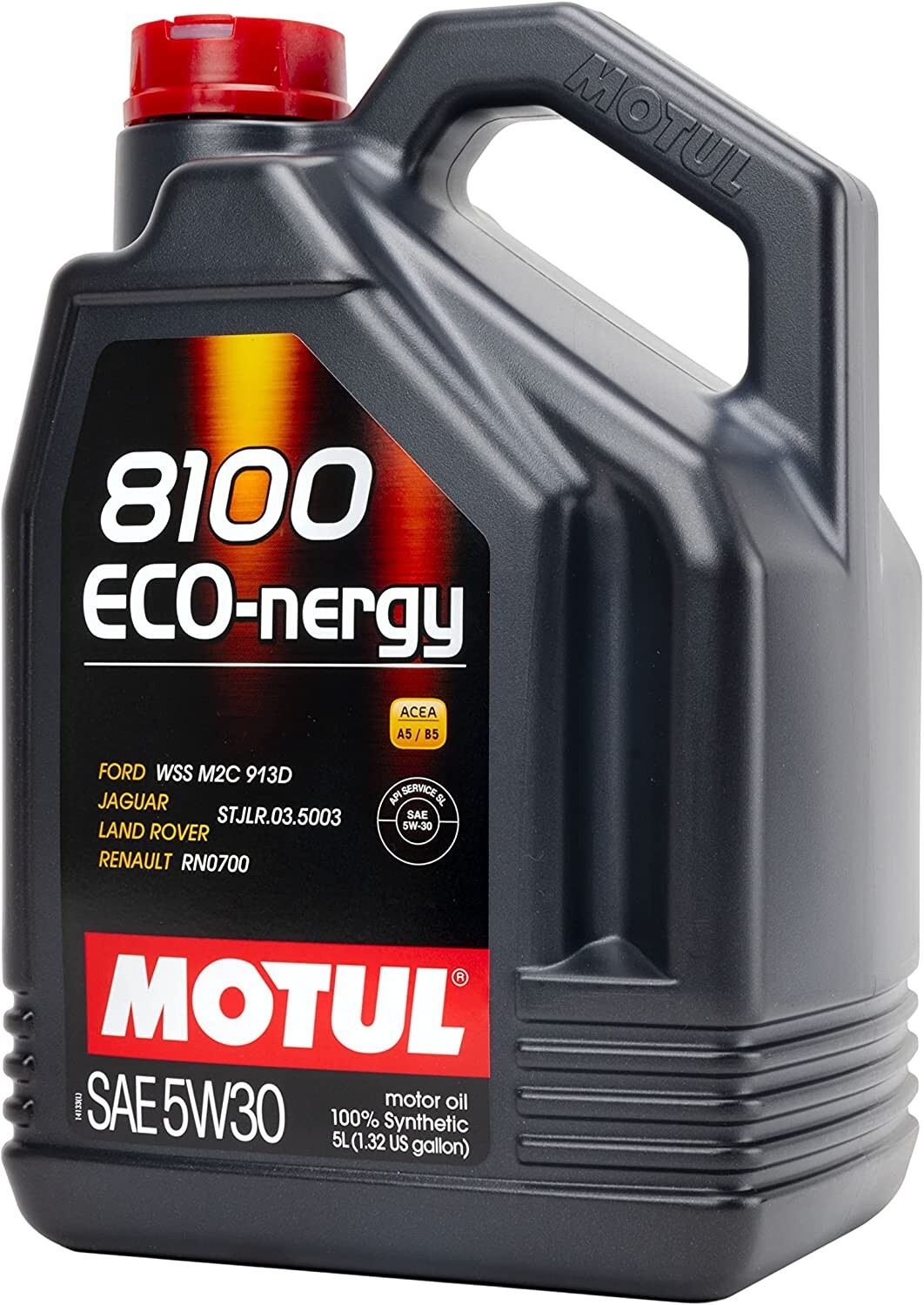 Motul 102898 8100 Eco-nergy 5W-30 100 Percent Synthetic – 5 Liter (Pack of 4)