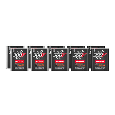 Motul Usa 110814 300V Power Oil 5W-30 Case 10 X 2 Liter Motor Oil, 300V Power, 5