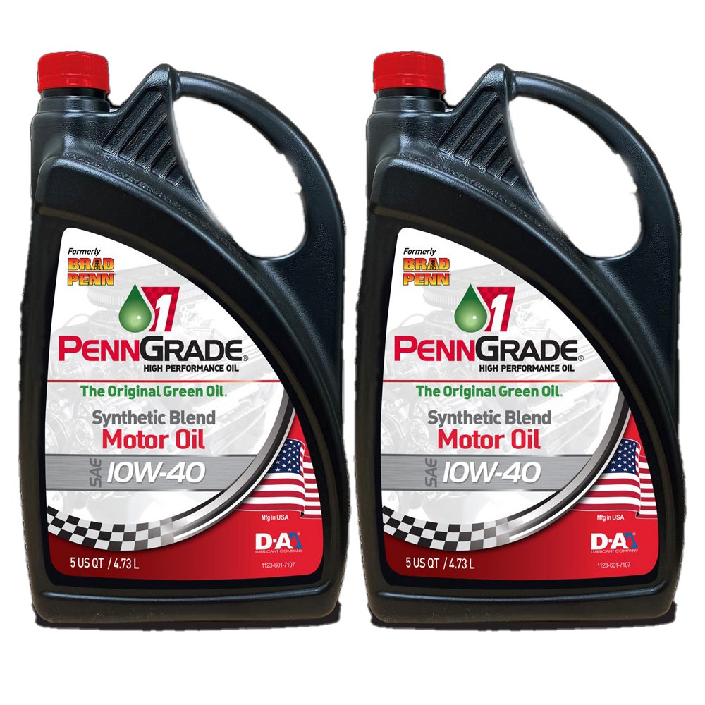 Brad Penn / PennGrade 1, 71440 / 71446 Semi-Synthetic HP Engine Oil 10W40, 10 Qt