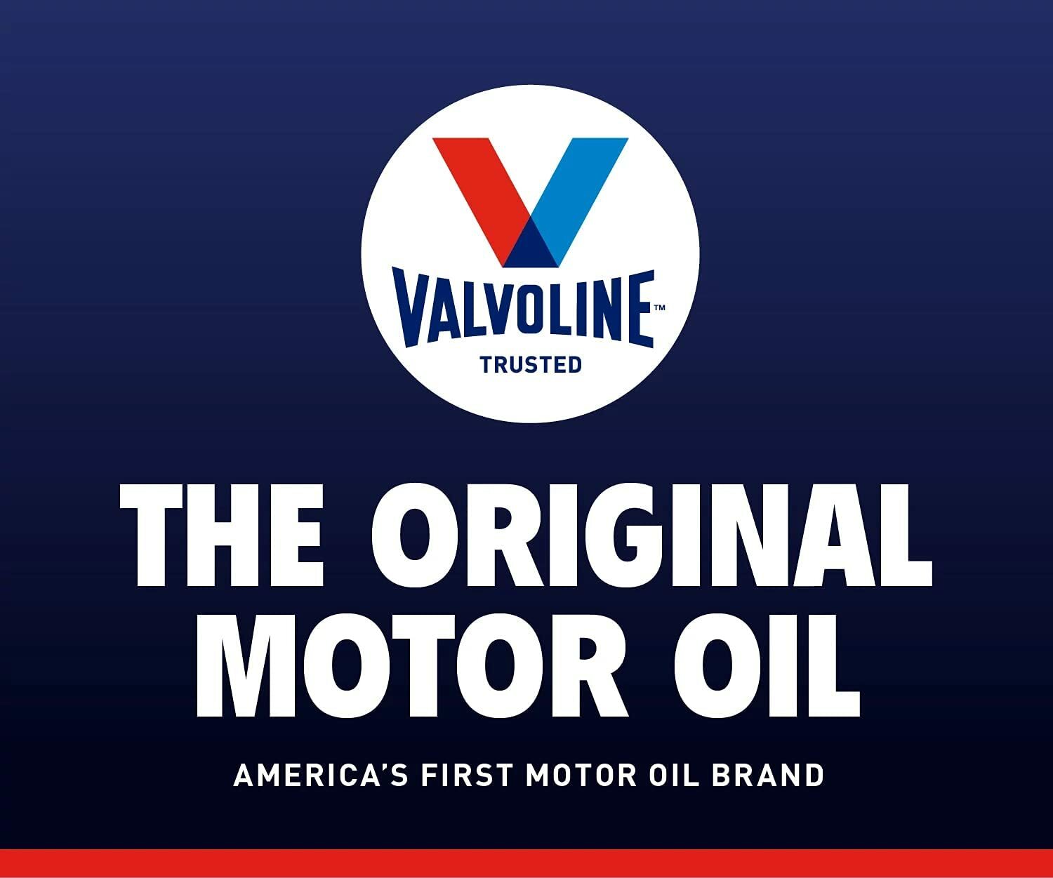 Valvoline Advanced Full Synthetic SAE 5W-30 Motor Oil 5 QT For Car, Truck, SUV