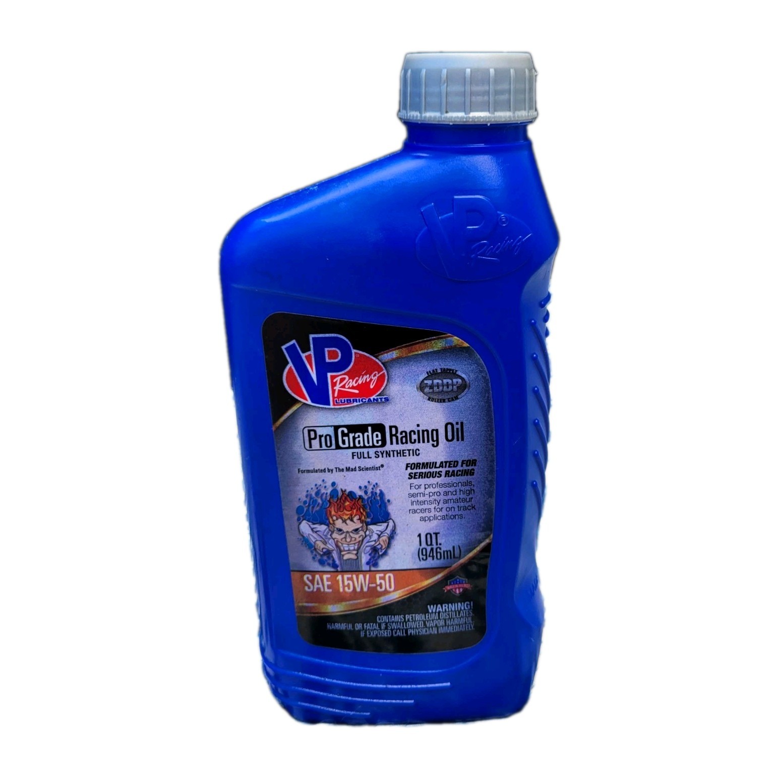 VP Racing Pro Grade SAE 15W50 Synthetic Oil for Racing