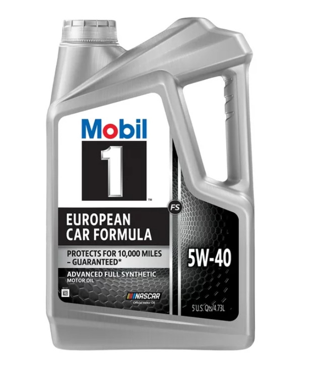 Mobil 1 FS European Car Formula Full Synthetic Motor Oil 5W-40, 5 qt