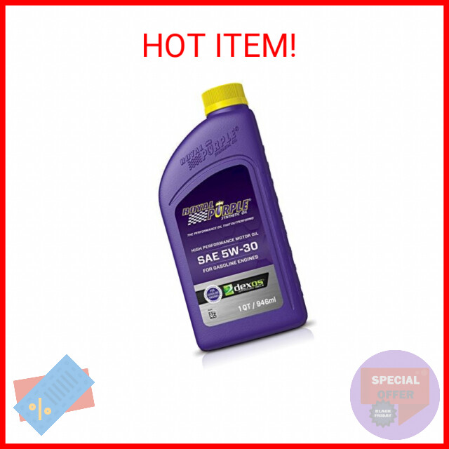 Royal Purple ROY01530 5W30 High Performance Synthetic Oil, 1 Quart