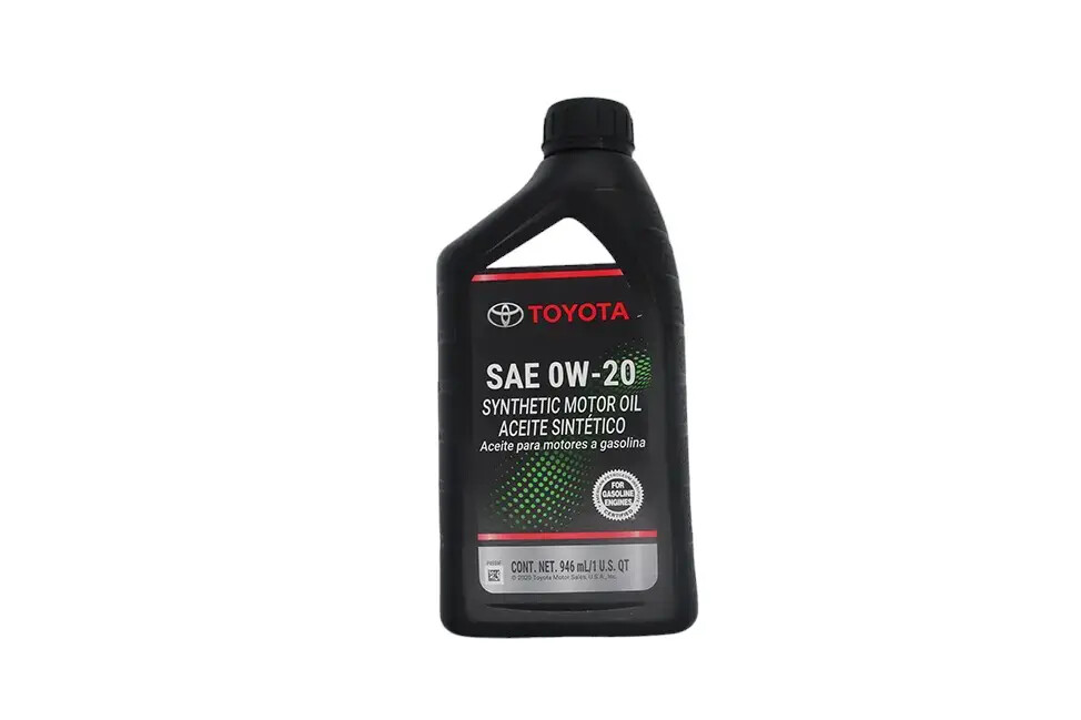 Toyota 5 Quarts 0W-20 Motor Oil +Oil Filter W/Gask+Drain Washer GENUINE OEM PART