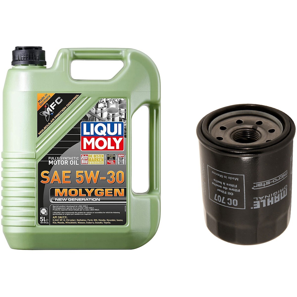 KIT-041024-28 Mahle Oil Filter for Chevy Civic Nissan Frontier Toyota Yaris Q70