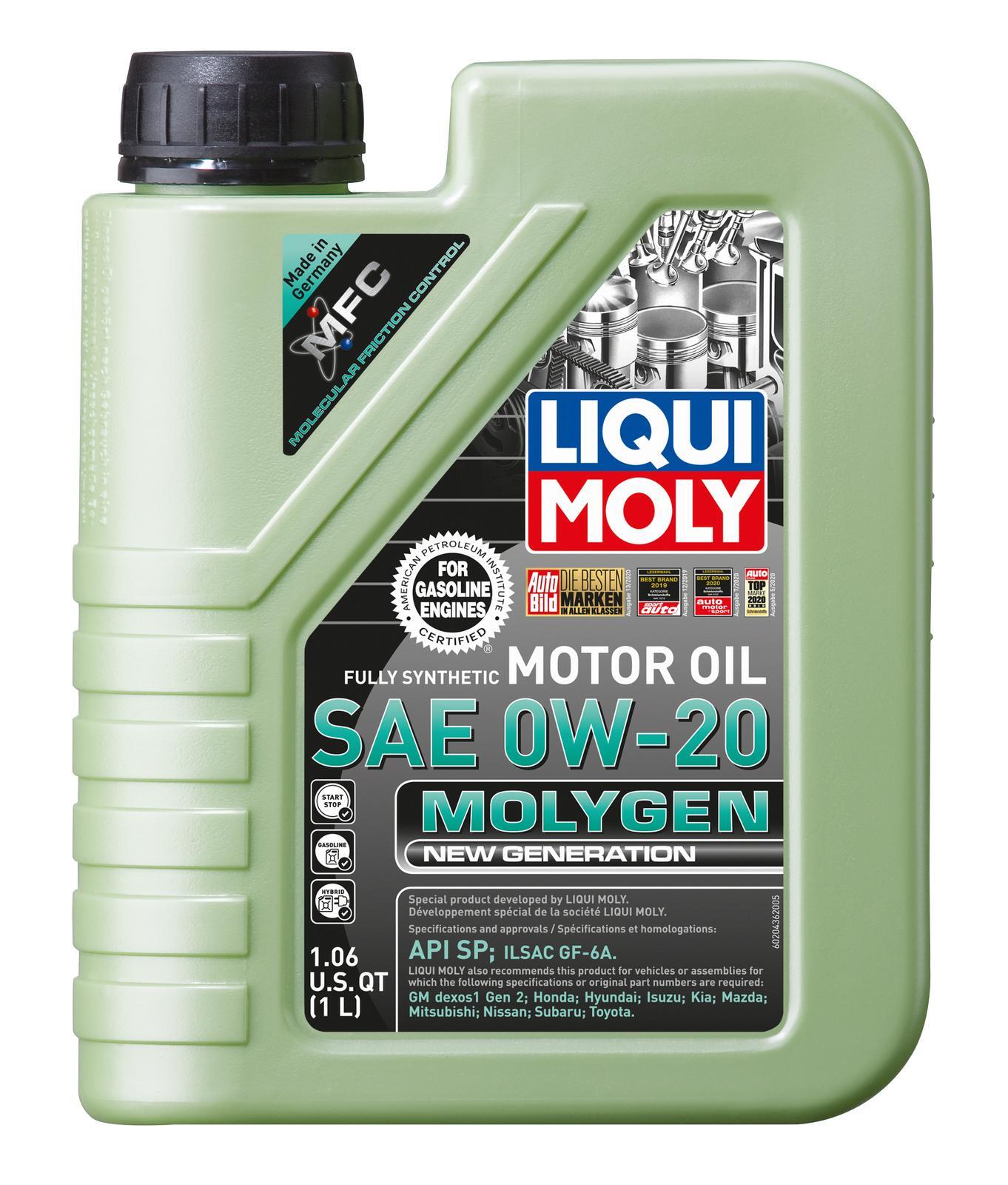 LIQUI MOLY Molygen New Generation SAE 0W-20 20436