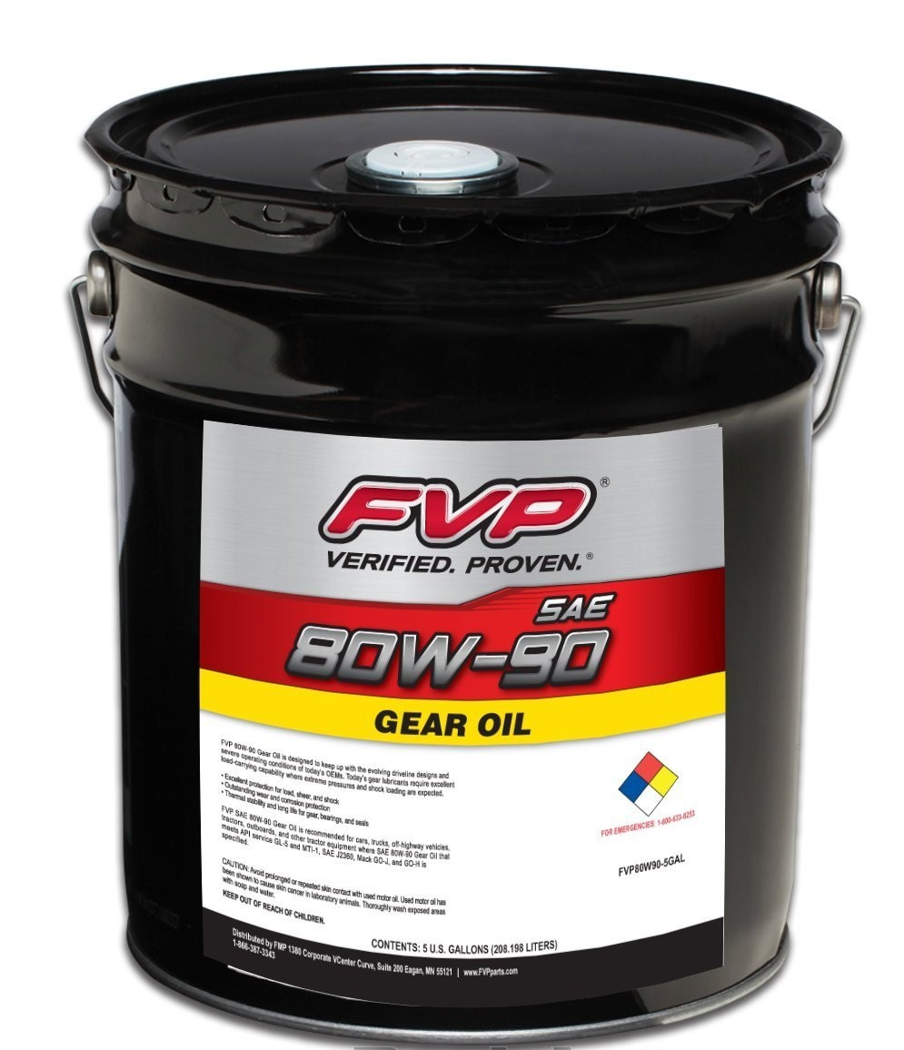 SALE- FVP 80W905GAL 80W90 Full Synthetic LS Gear Oil – 5 Gallon