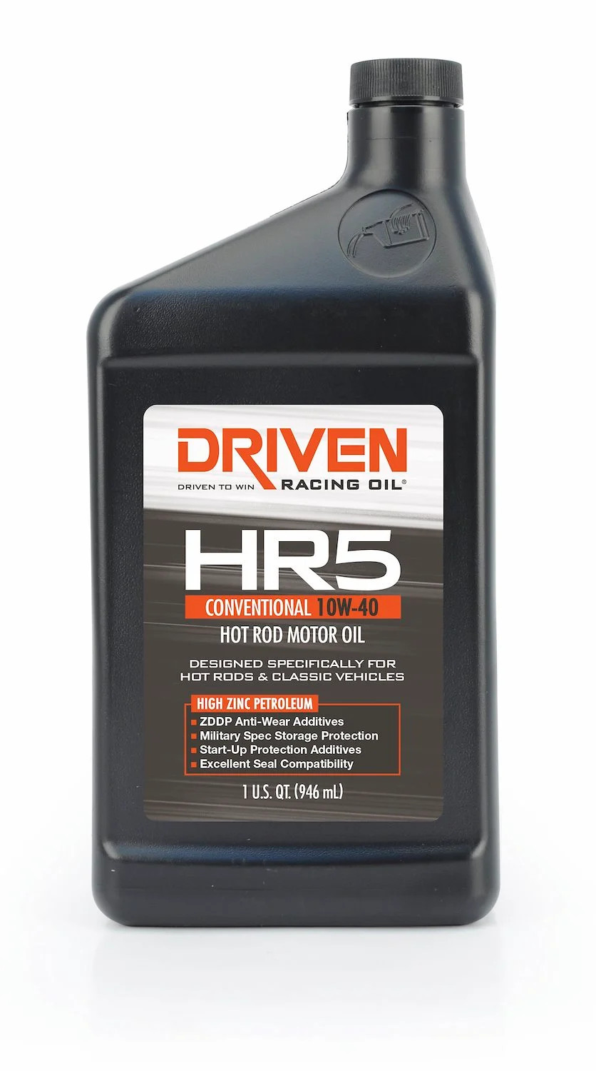 Driven Racing Oil 03806 HR 10W-40 Conventional Hot Rod Oil