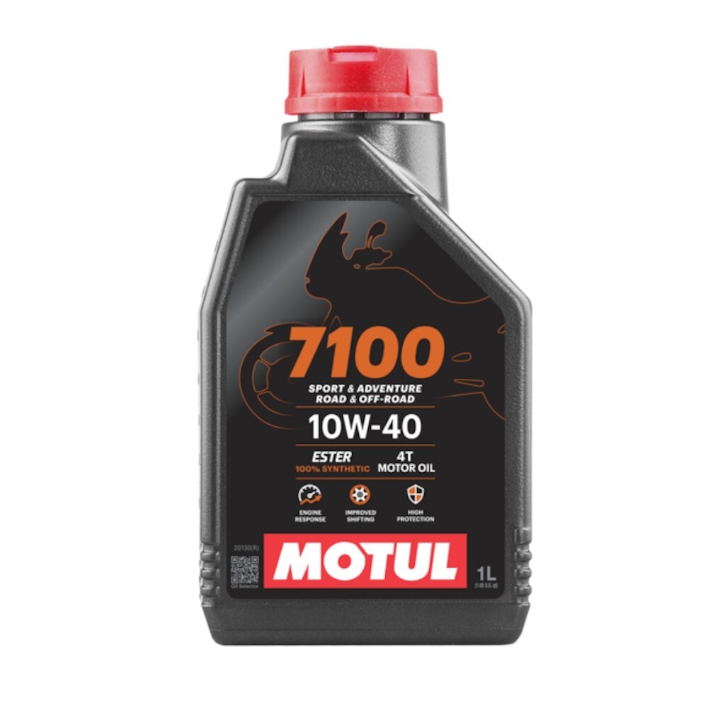 Motul 7100 SAE 10w40 100 Synthetic 2 Liter Motorcycle Scooter Quad Engine Oil 4 Stroke