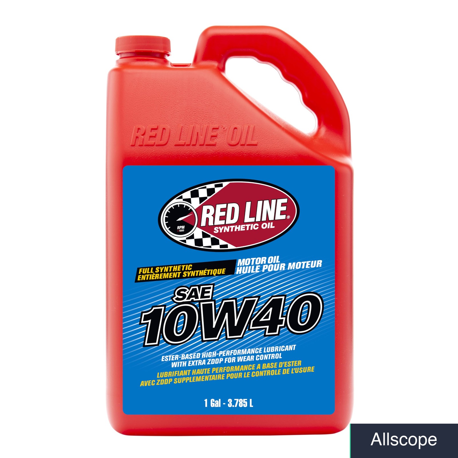 Synthetic 10W40 Motor Oil Gallon High Detergency Performance Grade