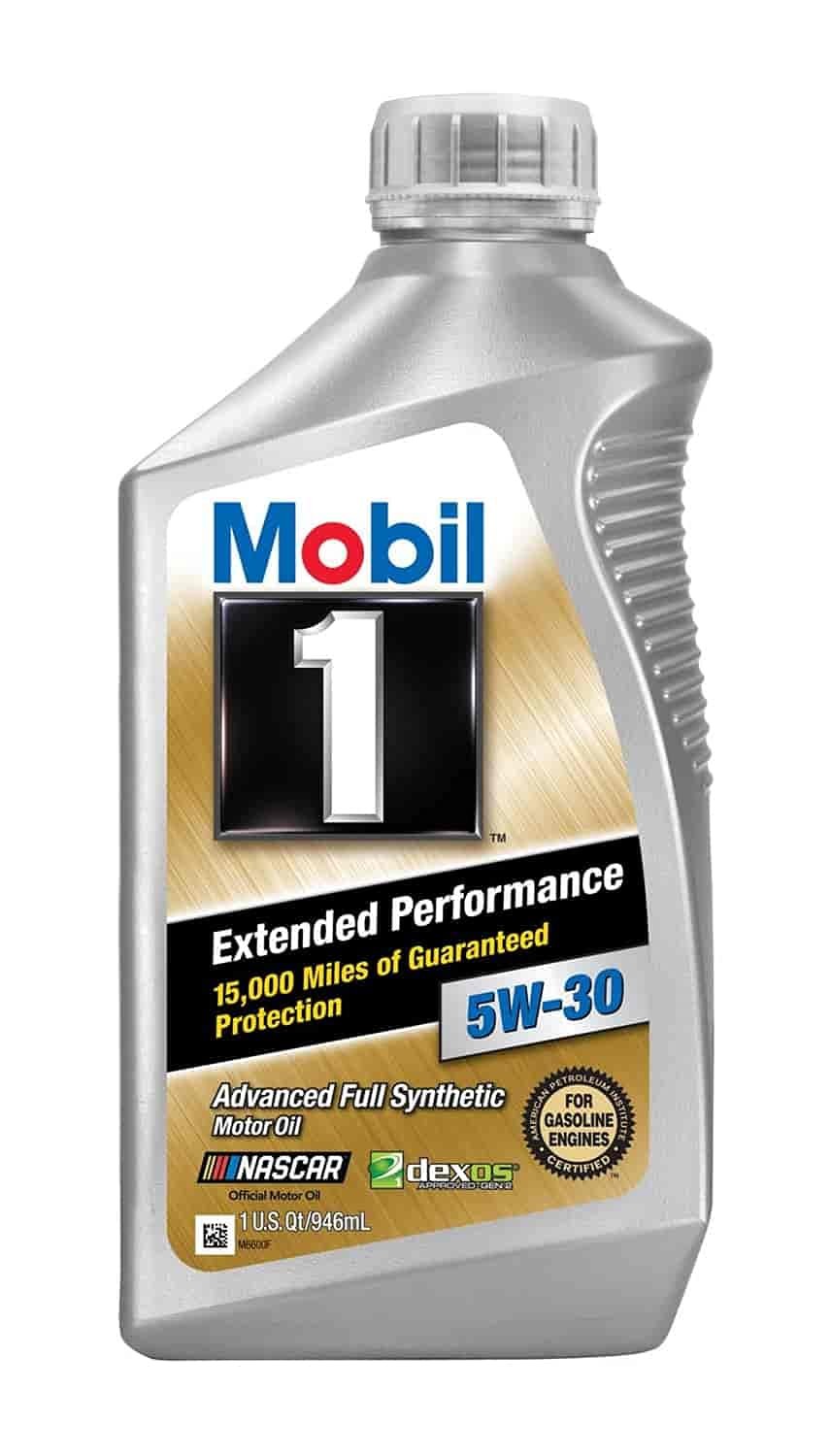 Mobil 1 112627-1 Extended Performance Engine Oil 5W30 1 Quart Bottle Sold Indivi
