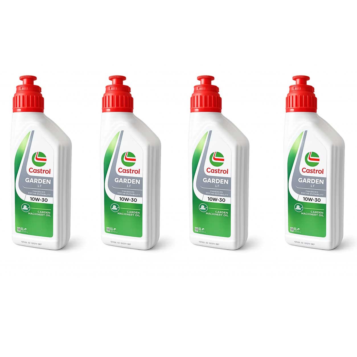 4L Castrol Garden 4T 4 Stroke 10W30 Lawnmower Ride On Mower Generator Milling