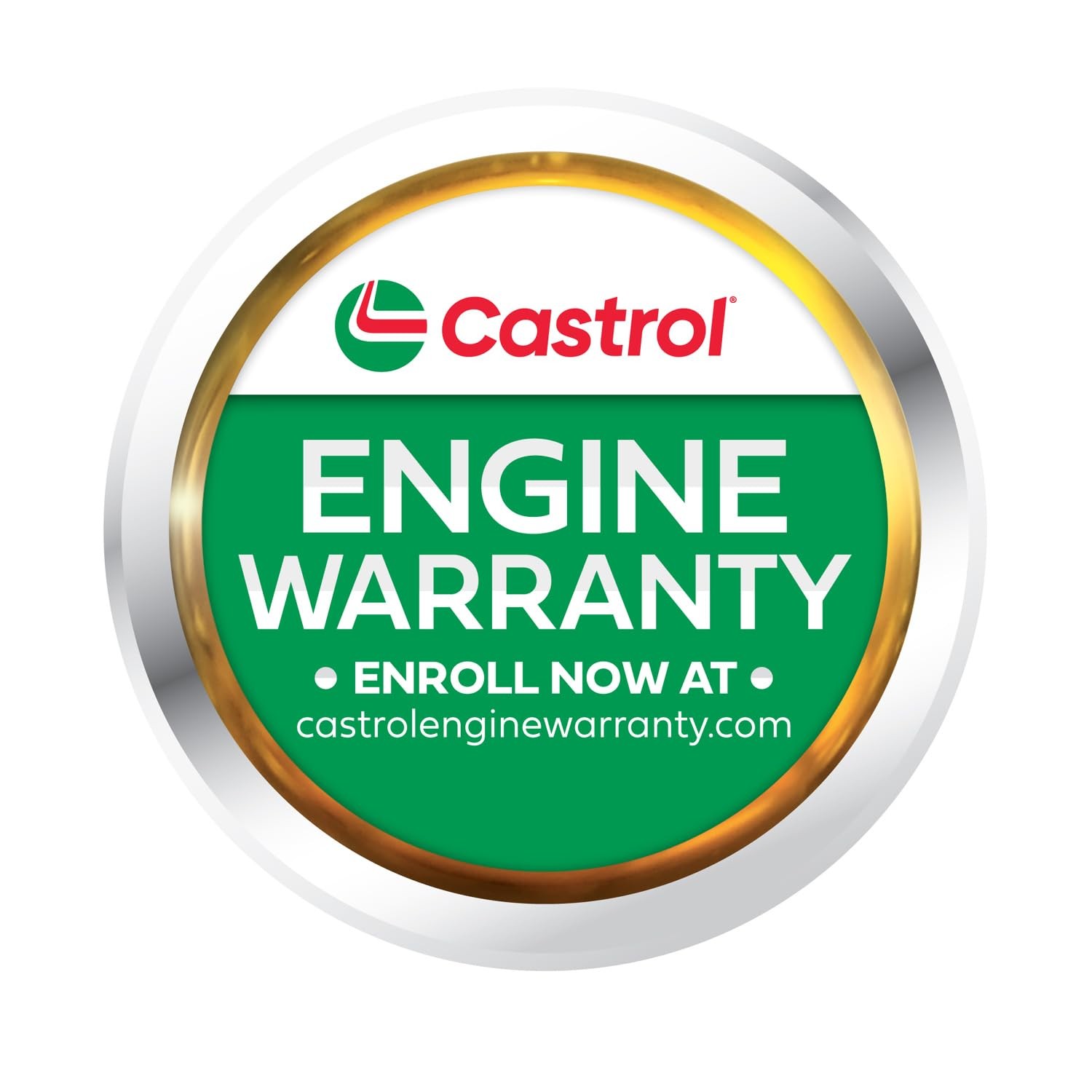 Castrol EDGE High Mileage 5W-20 Advanced Full Synthetic Motor 5 Quarts, Amber