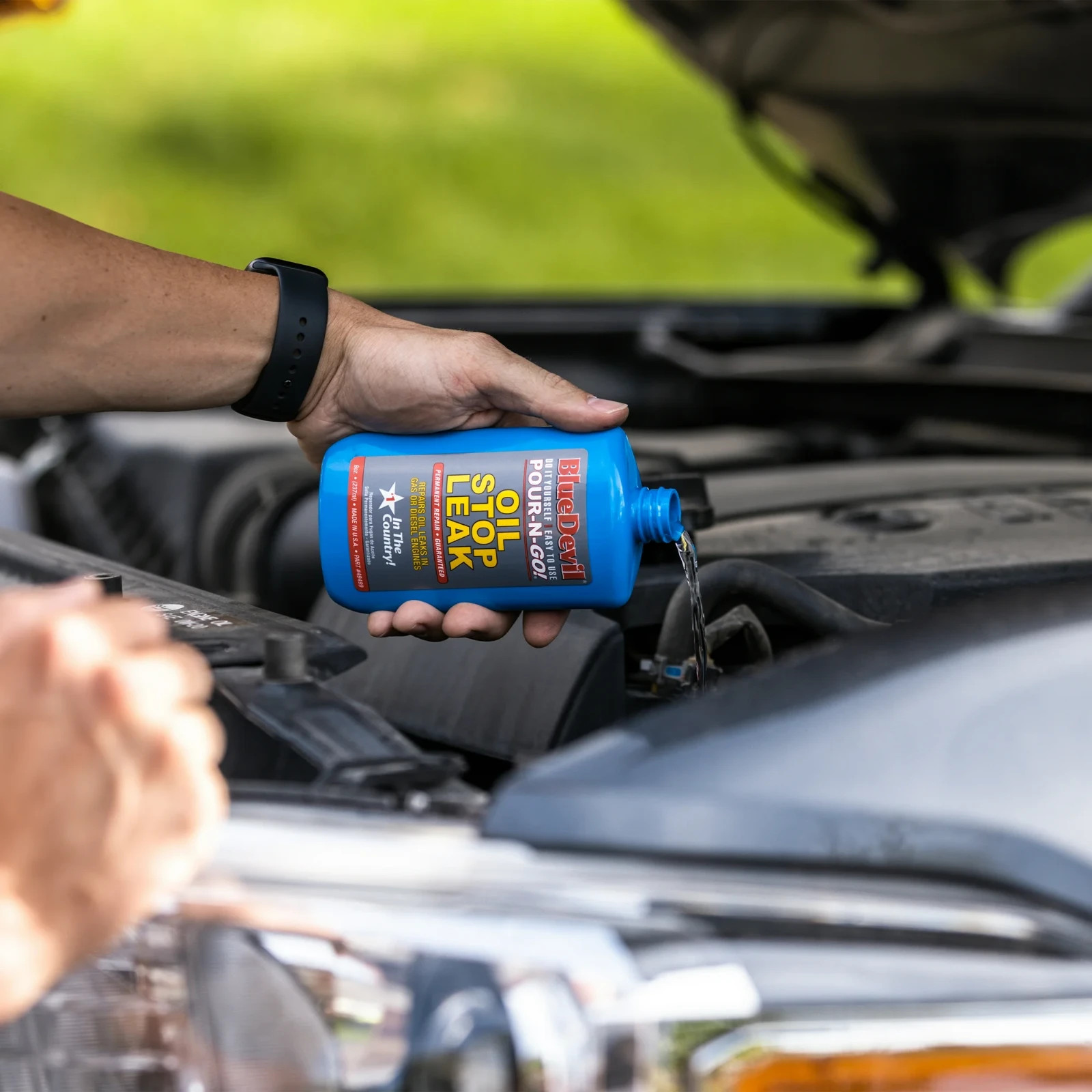 (3 pack) BlueDevil Oil Stop Leak, 8 oz Bottle