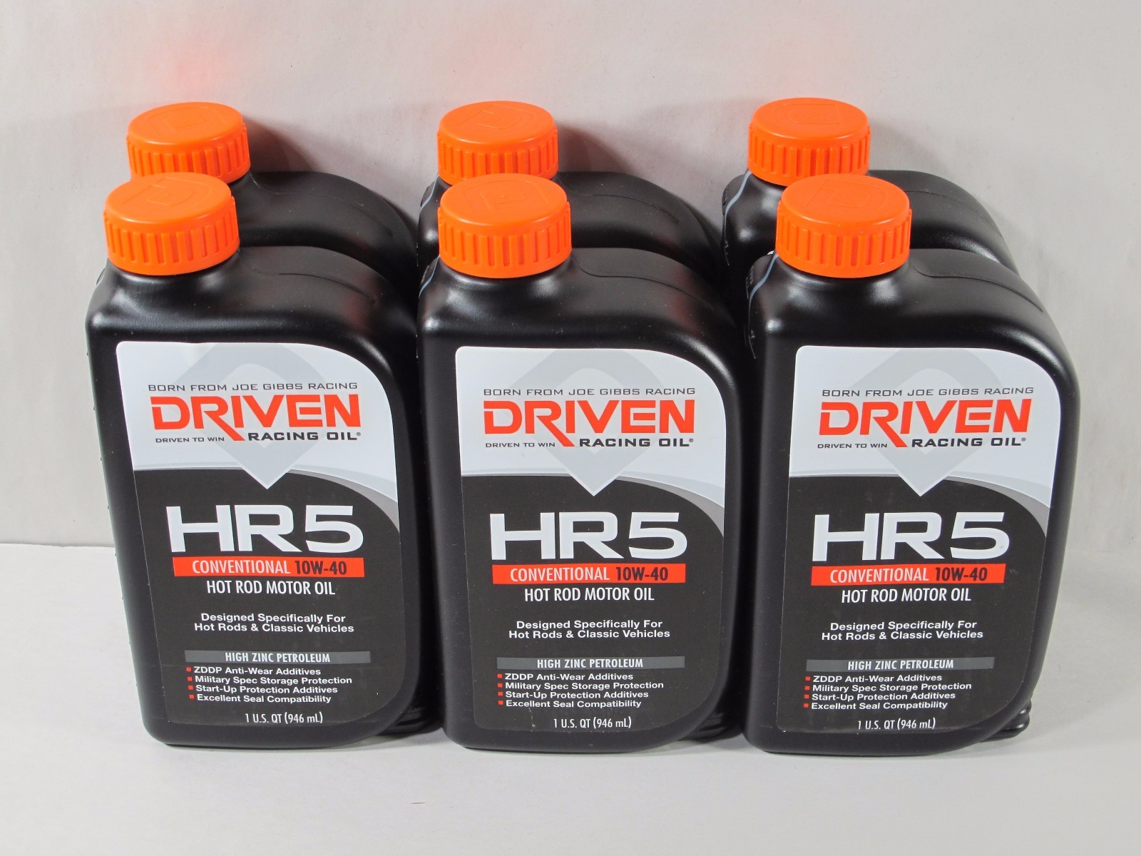 Driven Racing Oil HR 10W-40 Conventional Motor Oil 03806 Case of Six Quarts